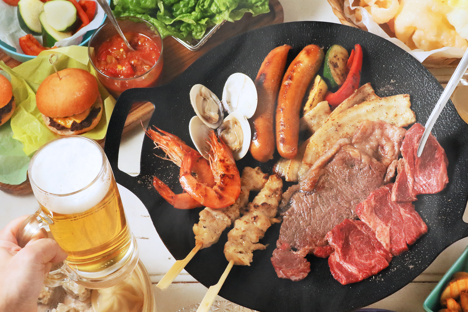 VIP BBQプランのイメージ写真です